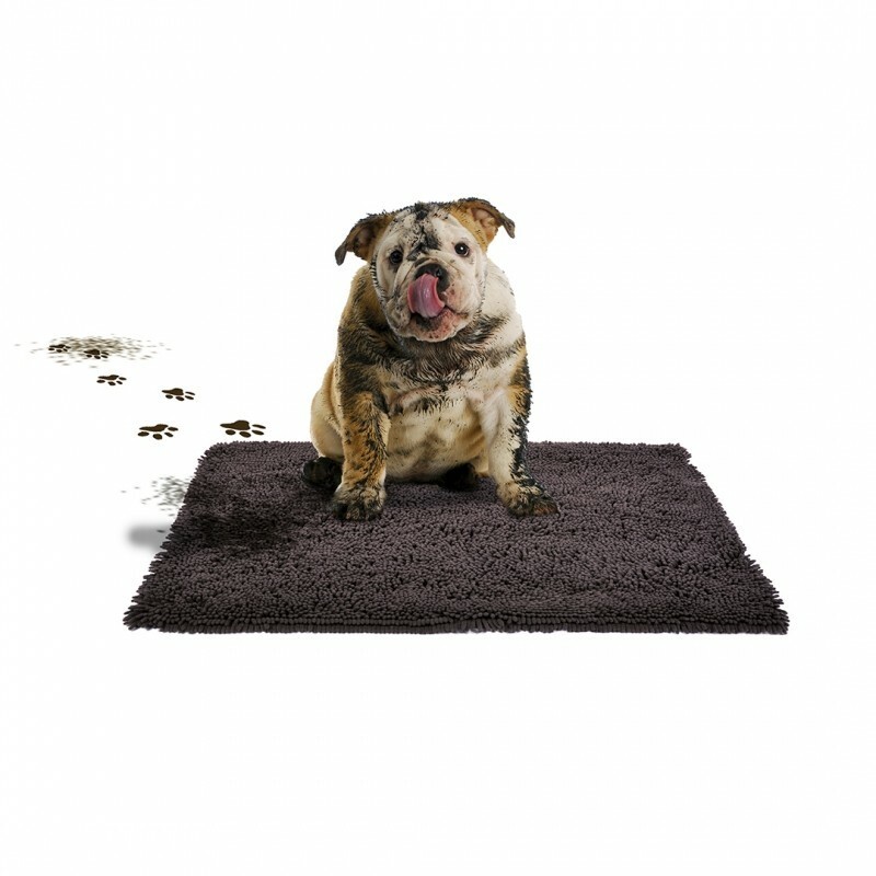 Duvo+ MagicClean Mat brzo upijajuća prostirka za pse Siva