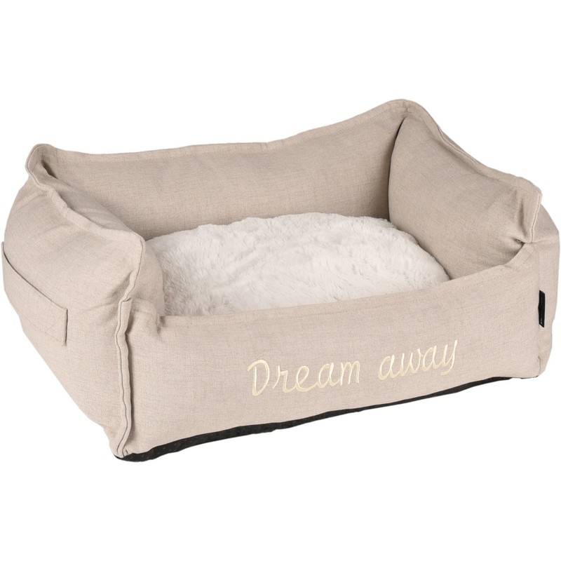 Flamingo ležaljka Dream Away Bež 50x40x20cm