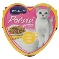 Vitakraft Poesie Piletina u sosu od povrća Srce 85 g 