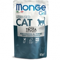Monge Grill sos za sterilisane mačke Pastrmka 85 g