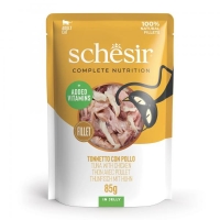 Schesir Pouch Complete Nutrition Tunjevina i piletina u želeu 85 g