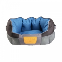 Gigwi krevet za pse Durable Oxford Plavo - Crni