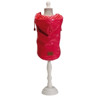 Kabanica za pse Raindrop Cherry Crvena 35 cm