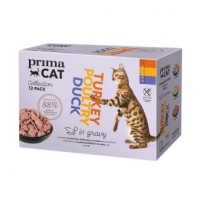 PrimaCat Multipack Ćuretina, Živina, Pačetina 12x85 g