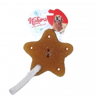 Natura Natural Rubber Star Dog Chew Toy 18 cm