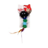 Natura Plush Caterpillar Cat Toy 20 cm
