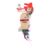 Natura Natural Sponge Fish Cat Toy 15 cm