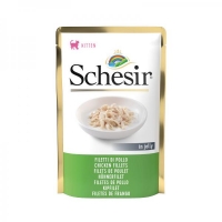 Schesir preliv za mačiće Kitten Piletina u želeu 85 g