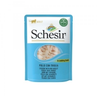 Schesir Brodet preliv za mačke Piletina i Pastrmka 70 g