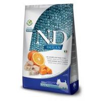 N&D Ocean Adult Mini Bundeva, Bakalar i Pomorandža 