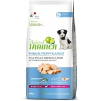 Trainer Natural Medium Puppy i Junior Piletina