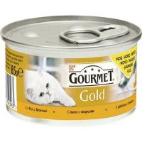Gourmet Gold Savoury Cake konzerva za mačke Piletina, Šargarepa 85g 