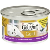 Gourmet Gold Savoury Cake konzerva za mačke Jagnjetina, Boranija 85g 