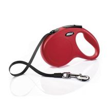 Flexi povodac New Classic Traka Crveni